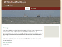 Tablet Screenshot of gaentzsch.com
